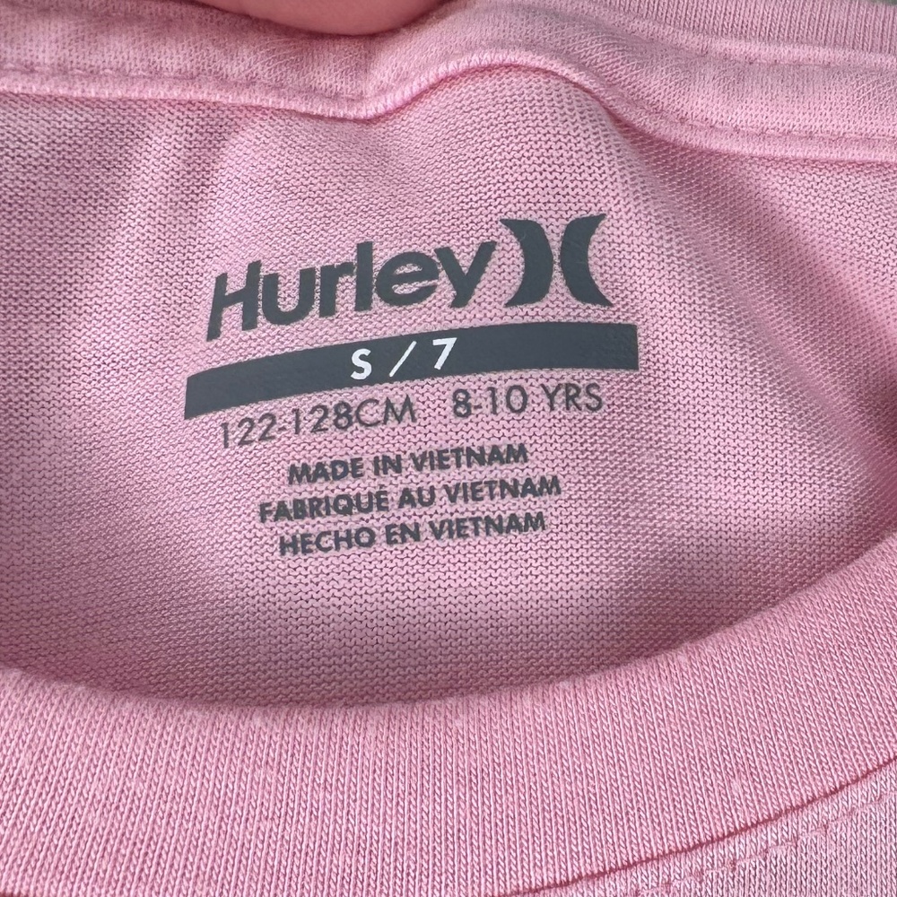Hurley T-Shirt, Size Small, Color Pink - Picture 3 of 3